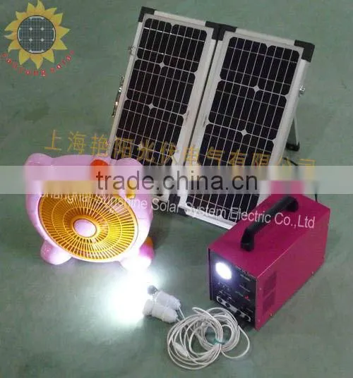 2014 hot selling CE certificated 33AH Solar Power System