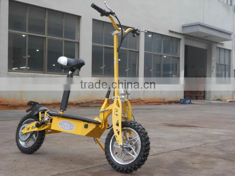 chinese 1000w 48V folding electric scooter with big wheel for adult