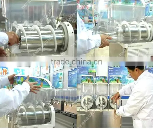 R134a and R404a 2015 Best quality 10Lx2 Slush machine