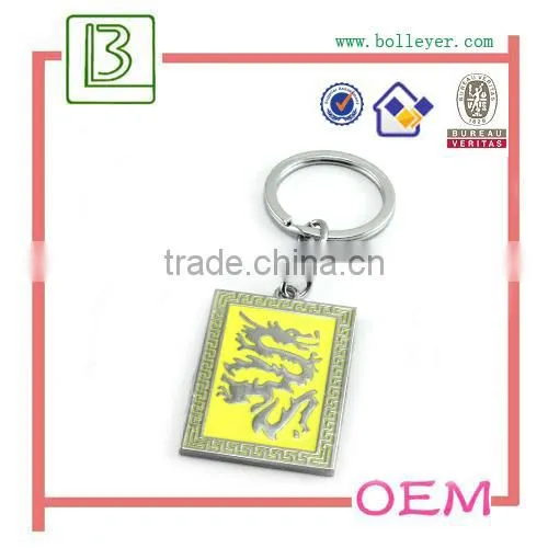 the great wall of china metal keychain