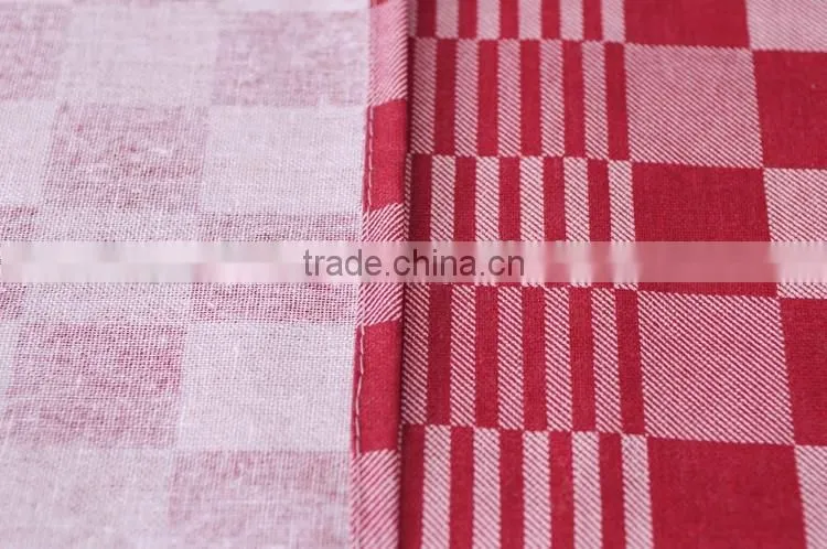 Cotton Tabelcloth CHECK ,DIFFERENT COLORS ,Printed Table Cloth
