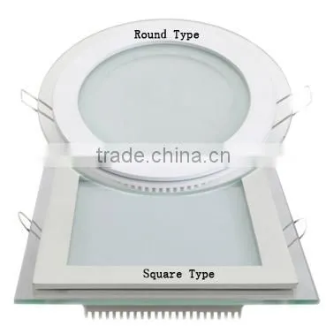 Square Glass LED Panel Light