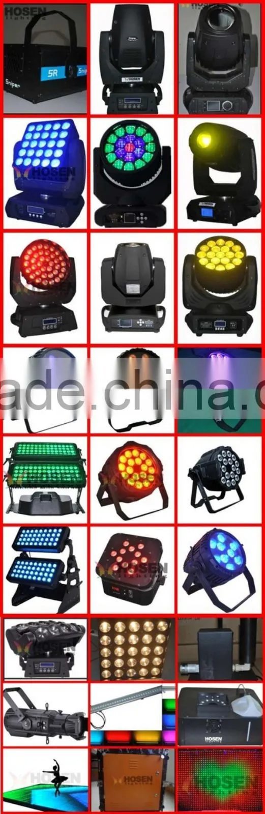 LED ZOOM Fresnel Spot light 120W/200W/300W