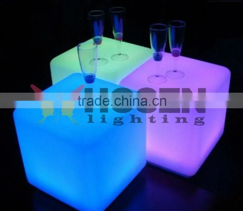 LED Cube stool
