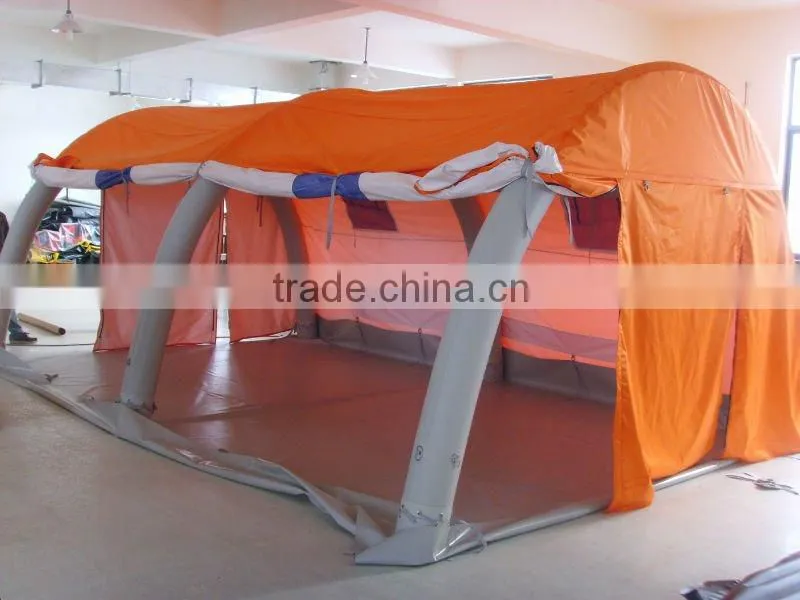 Inflatable tent