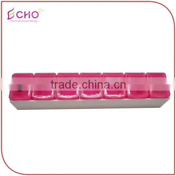 New 7-Day Plastic Pill Box Single Daily Tray