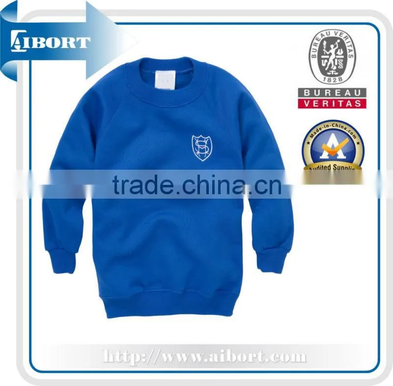 100% cotton crew neck sweatshirt