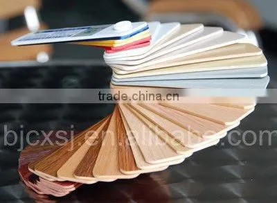 0.45mm pre-glued solid color pvc edge for furniture