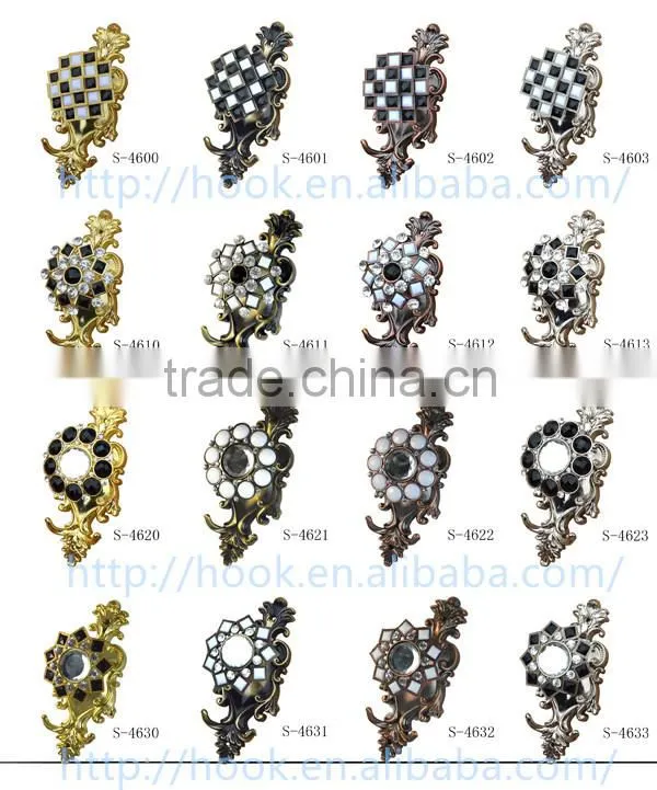 Chinese suppliers of zinc alloy curtain hooks