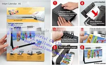 Inkjet DIY Desktop Photo Table Calendar A5 Size (Special New Gift Product)
