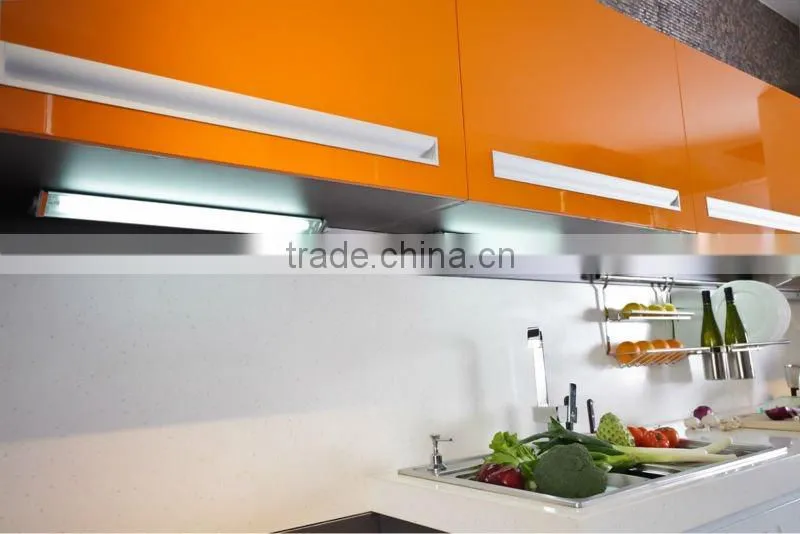 Mixed style modern lacquer kitchen cabinet