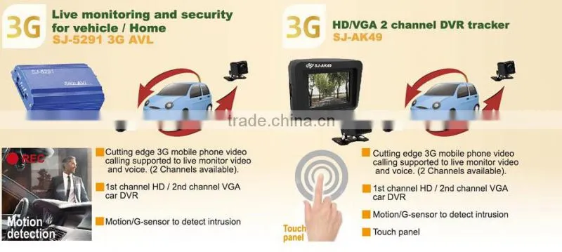 Various Car Vehicle GPS Tracker System - for 2G and 3G