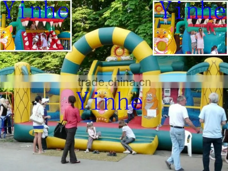 Latest inflatable pyramid park game, inflatable toy for kids