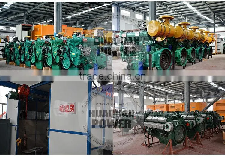 China Shandong factory generator with Weichai engine and alternator