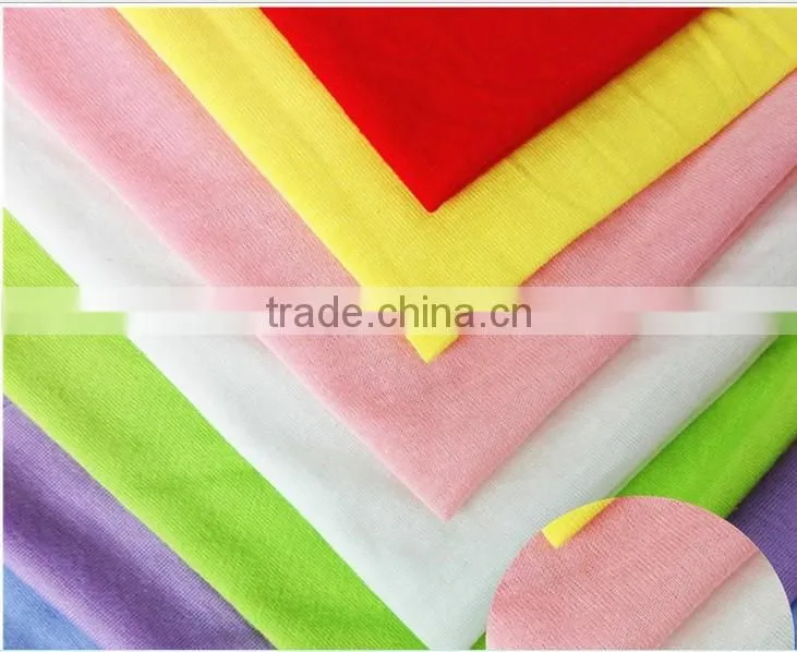 China wholesale 100 cotton jersey knit fabric for children T shirt