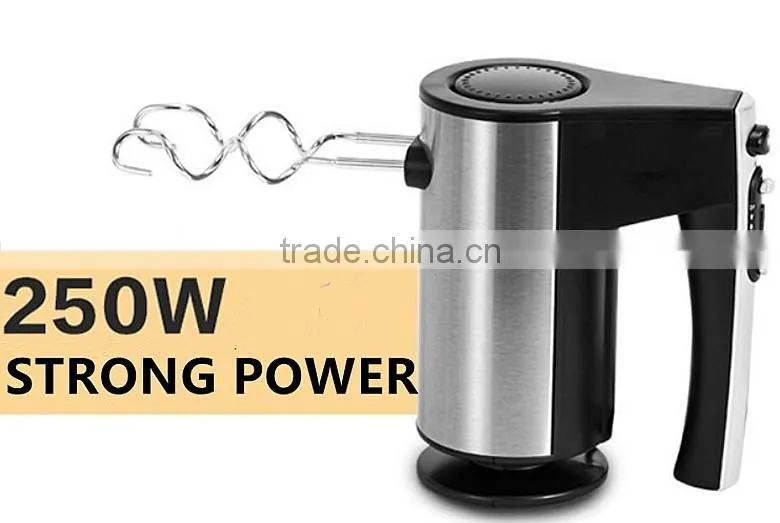 brushed stainless steel flour dough mixer, hand blender, food mixer, food processor, Cake mixer dough mixer