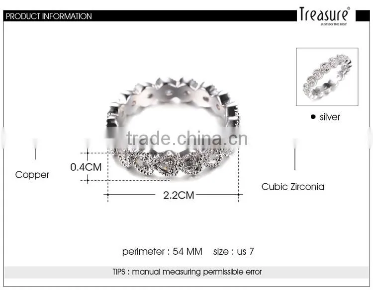 Gemstone jewelry diamond ring Discount jewelry 925 silver ring for women made in china