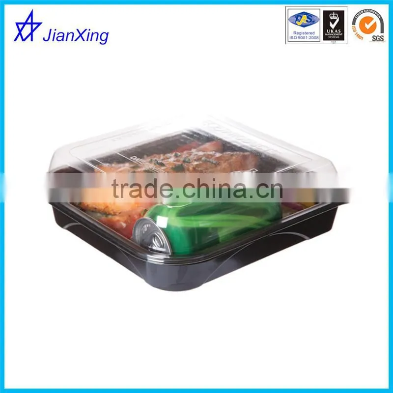 microwaveable disposable plastic bento lunch box with Compartments