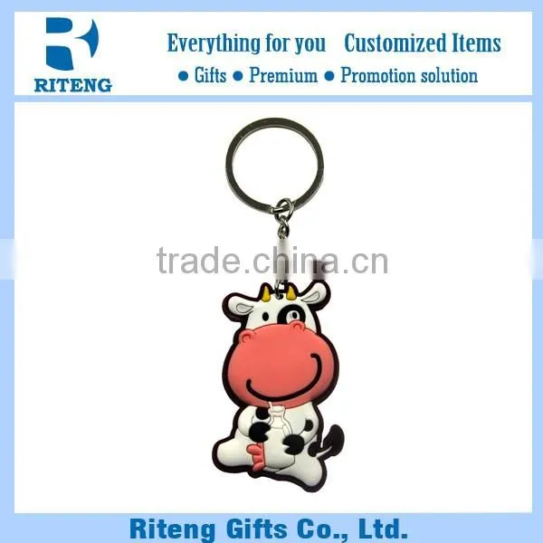 Promotional Cow Shape Keyring