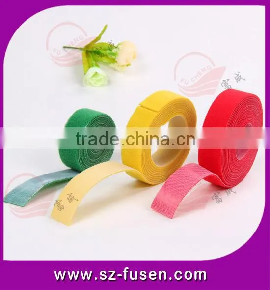flexible hook loop cable tie with custom logo