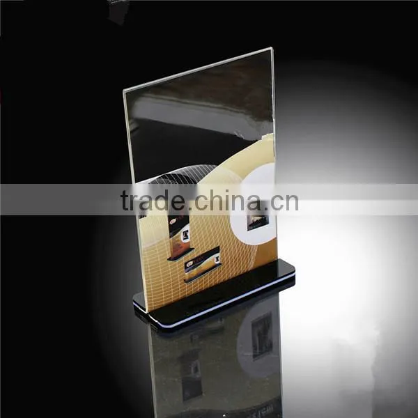 the 2016 Hot sale acrylic restaurant menu card holder