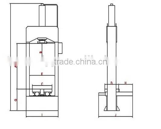 Several Types Tons of Gantry Hydraulic Press