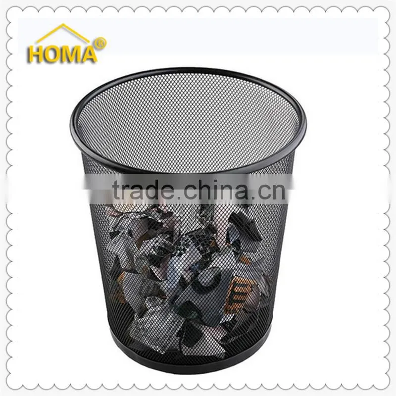 Hot sale metal mesh rubbish bin for home
