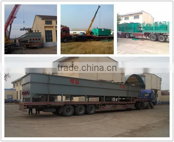 ISO 9001 certificated sewage waste water treatment equipment air floatation machine