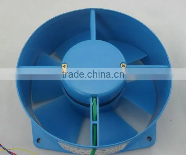 axial fan 200mm blue