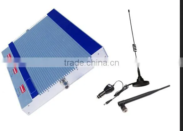 KIngtone new mobile Vehicle 850/1800/2100MHz repeater tri-band car mobile signal booster