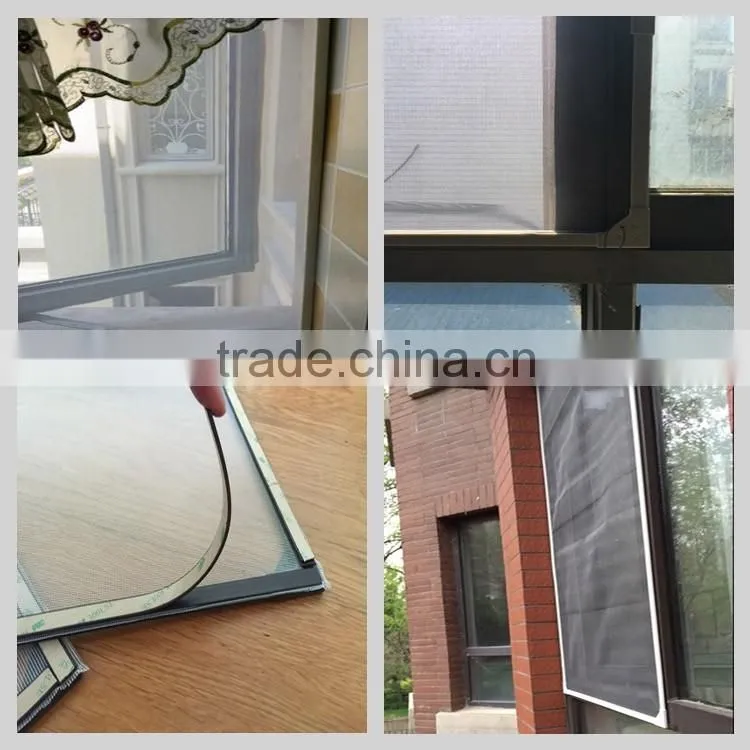Household diy magnetic insect screen window