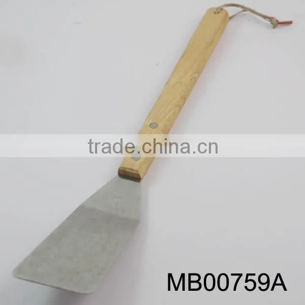 wood handle BBQ turner