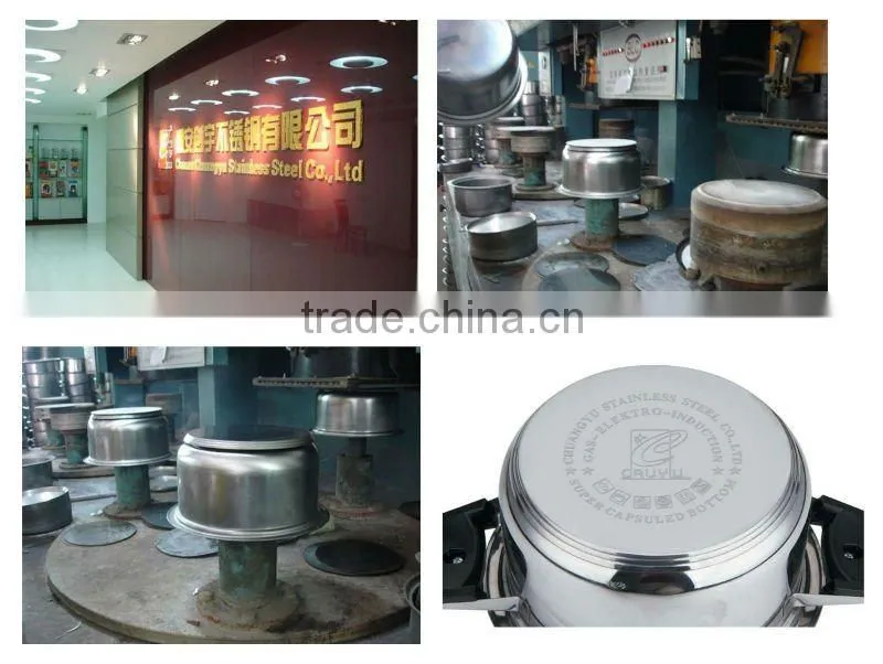 8 piece stainless steel deep stock pot set