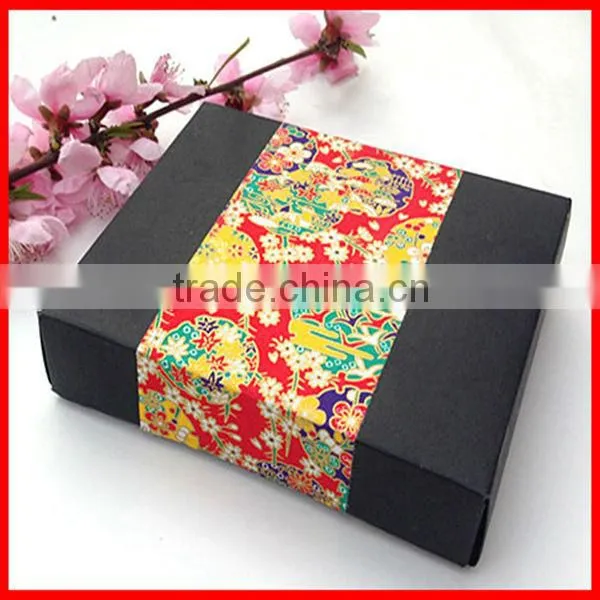 2014 New Style Men Hot Sale Custom Paper Handkerchief Gift Box Packaging