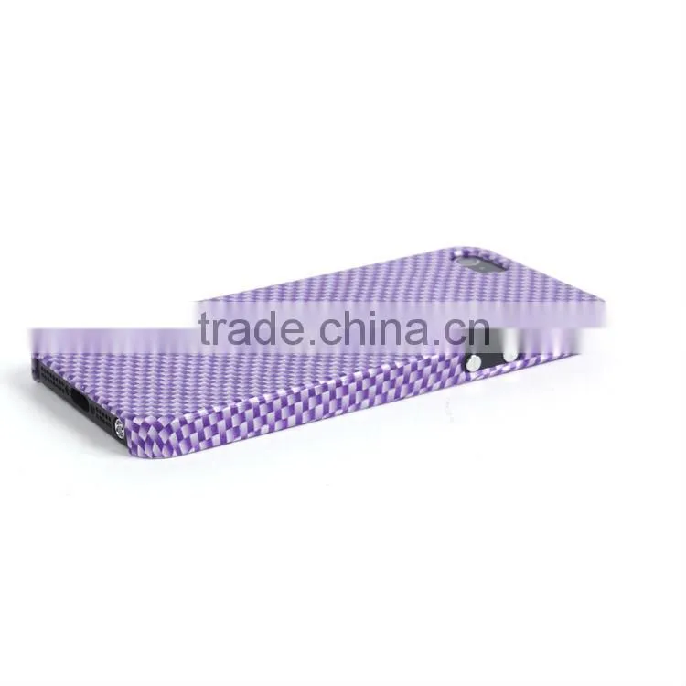 phone case for apple iphone5 Carbon Fiber patterns