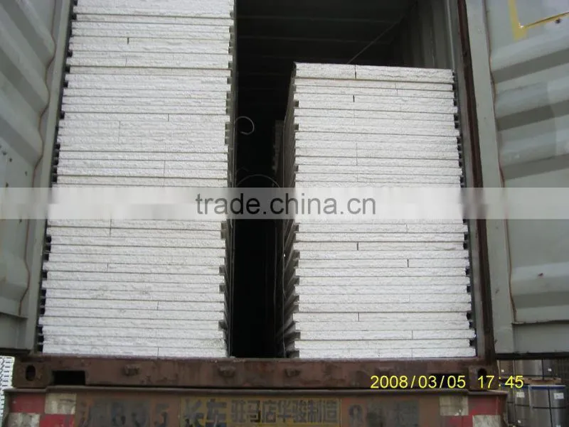light weight high density Fireproof polystyrene EPS sandwich panel