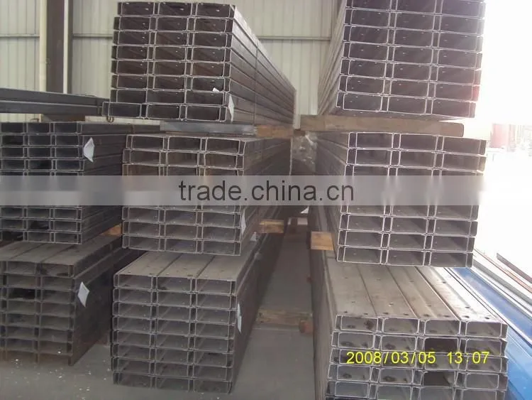 steel purlin metal building materials, new arrival z purlin, steel purlin prices