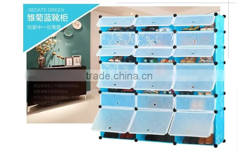 Custom made shoe cabinet storage