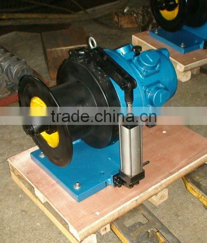 10KN,1Ton Capacity,Automatic Air Cylinder Brake,Pneumatic Air Winch