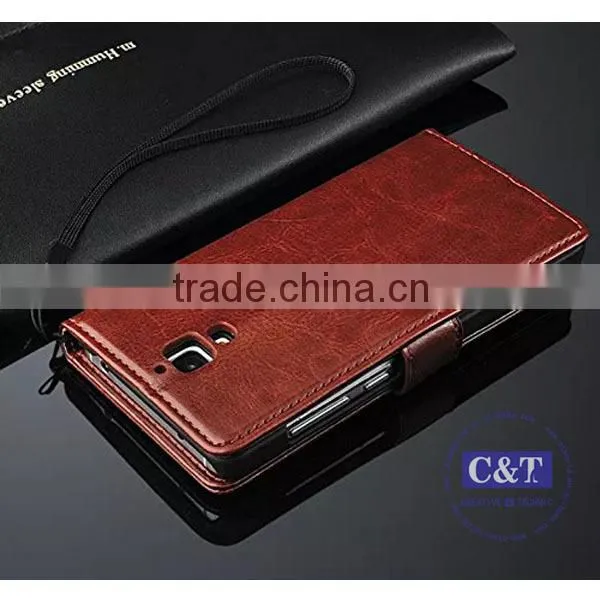 C&T Fashion Cellphone flip leather for xiaomi mi4