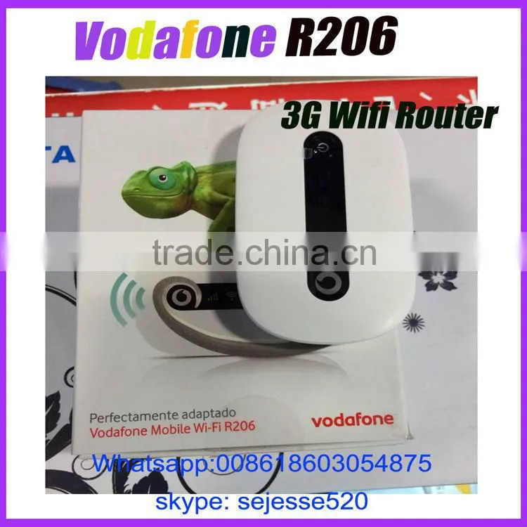 Vodafone R206 GSM/GPRS/EDGE 3g mini portable router huawei Vodafone mobile wi-fi R206