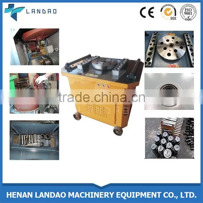 6mm-40mm steel bar cutting and bending machine GW40 rebar bender