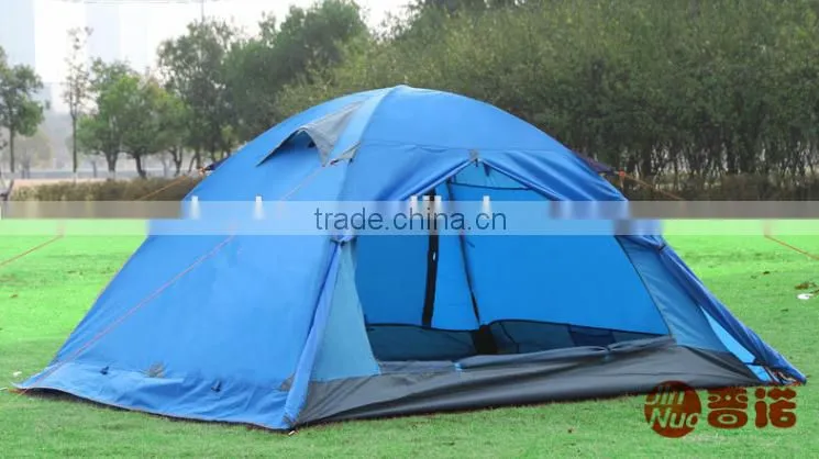 2-3 person double layer waterproof Flame Retardant Camoing Tent