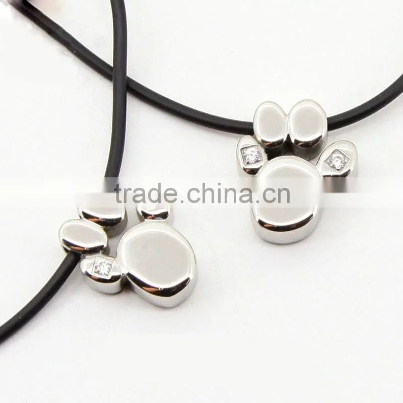 Luxury costume clear meaningful pendant jewelry