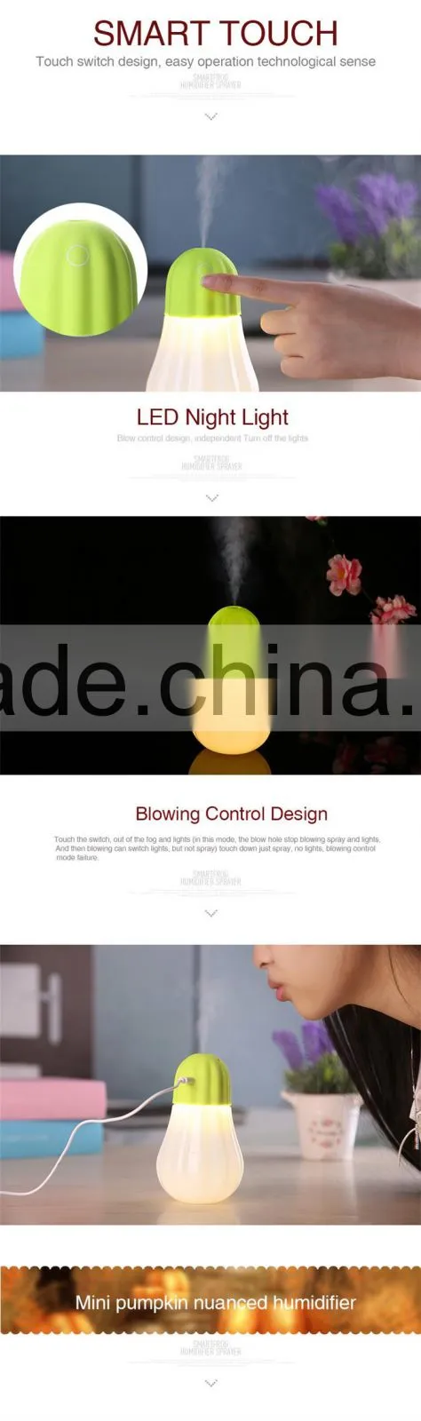 High quality New usb desktop mini air humidifier ultrasonic korean aroma diffuer