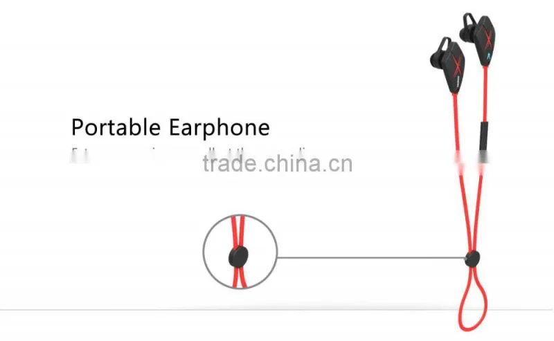 2016 hot sale cheap stereo sound earphone high quality wireless earphone sports use earphone