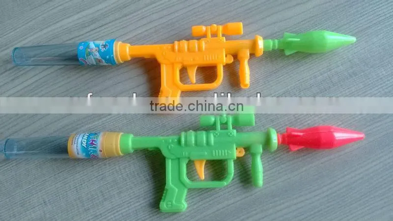 rocket rifle toy candy