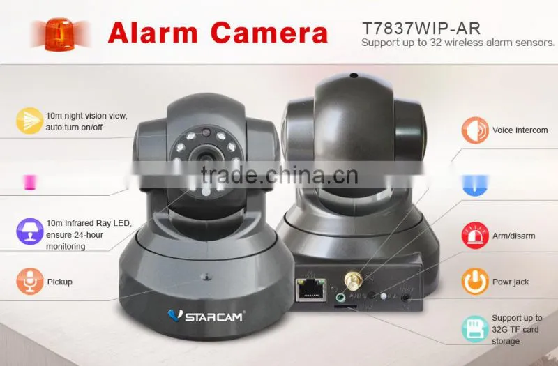 Trade Assurance Supplier VStarcam 720P home wireless alarm system 2015