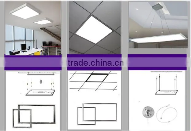 westdeer 1200mmx300mm dimmable squre led suspended panel light with dlc certified