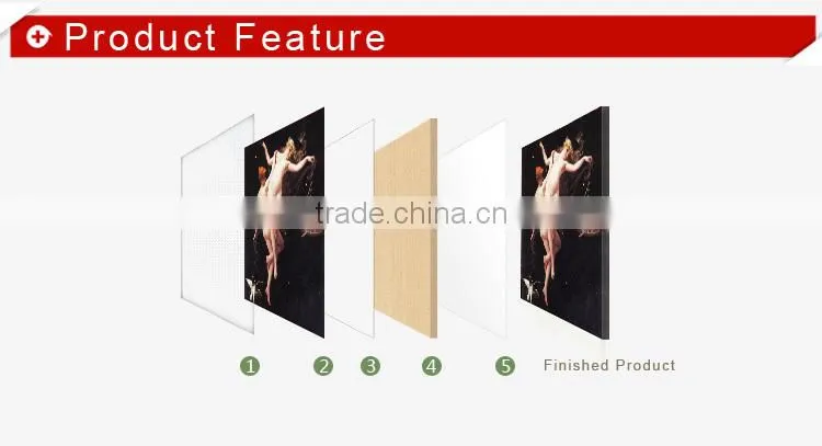 Home decor ballerina oil painting bathroom pictures